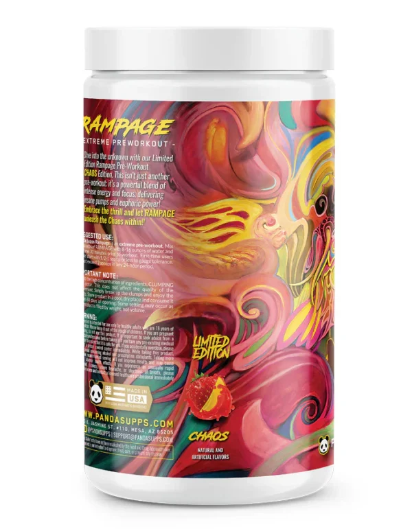 Rampage - Limited CHAOS Edition Pre-Workout - Image 3