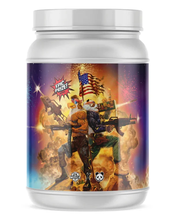 'Merica Labz X PandaSupps First Blood Pre-Workout Collab (Pack of 3)